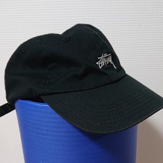 ステューシー(STUSSY)のSTUSSY     キャップ(黒)(キャップ)