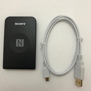 ソニー(SONY)の【傷有】SONY PaSoRi パソリ RC-S380 USBminiケーブル付(PC周辺機器)