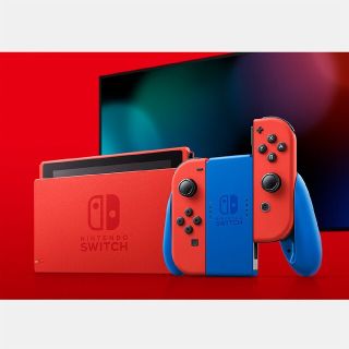 ニンテンドーswitch マリオレッド&ブルーセット 新品未開封