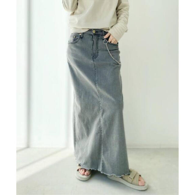 GOOD GRIEF DENIM LONG SK with Chain36