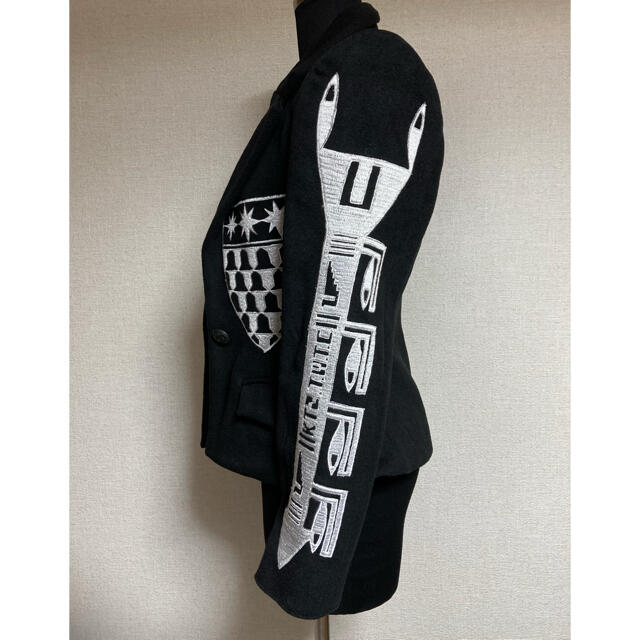 Kokon to zai (KTZ)(ココントーザイ)のKTZ 刺繍テーラードジャケット レディースのジャケット/アウター(テーラードジャケット)の商品写真