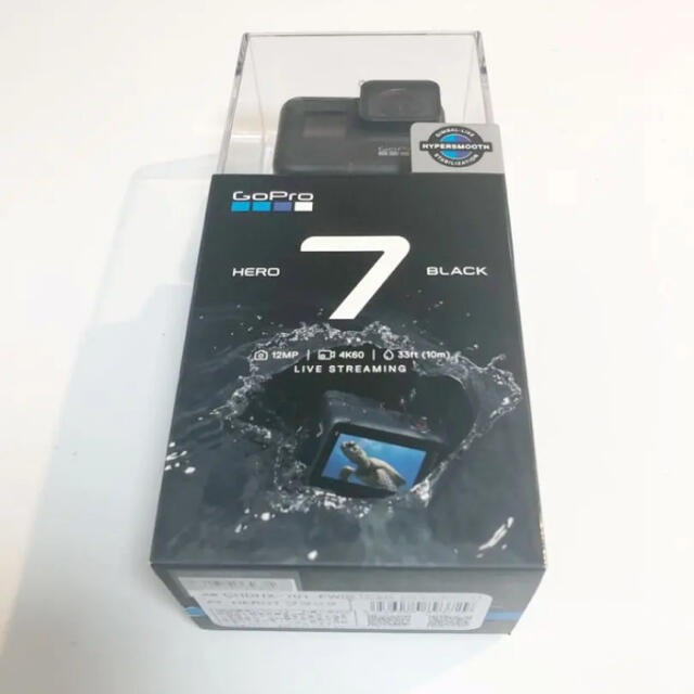 GoPro(ゴープロ)の【送料無料】特価 GoPro HERO7 BLACK カメラ ビデオ アウトドア スマホ/家電/カメラのカメラ(ビデオカメラ)の商品写真