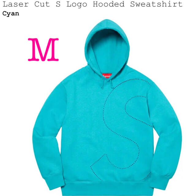 Laser Cut S Logo Hooded Sweatshirt Mサイズ