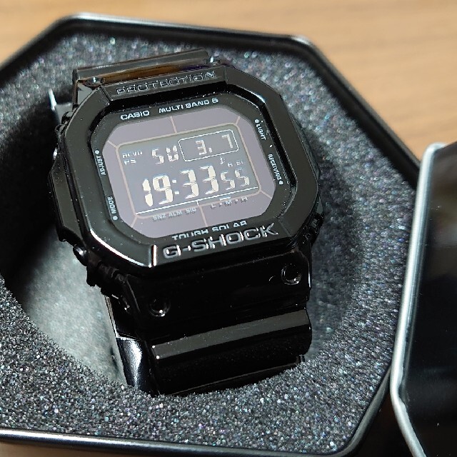 G-SHOCK(ジーショック)の※河東様専用　G-SHOCK GW-M5610BB-1　グロッシーブラック メンズの時計(腕時計(デジタル))の商品写真