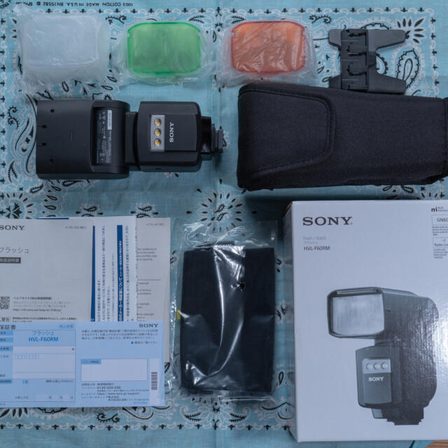 SONY(ソニー)のsony HVL-F60RM スマホ/家電/カメラのカメラ(ストロボ/照明)の商品写真