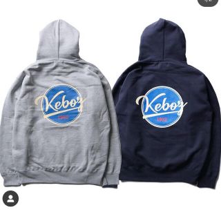 keboz pullover hoodie グレー(パーカー)