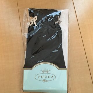 トッカ(TOCCA)のTOCCA リボン靴下 白と黒2足分(ソックス)