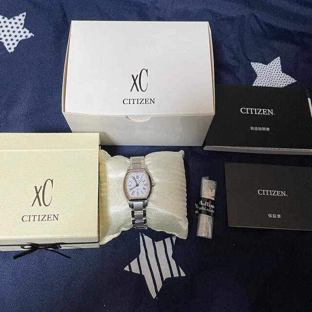 CITIZEN(シチズン)のようちん様専用【CITIZEN】クロスシー xC ソーラー電波 チタン 腕時計 レディースのファッション小物(腕時計)の商品写真