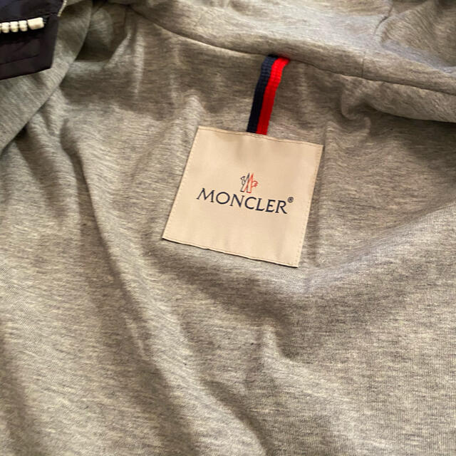 パーカー【新品】MONCLER モンクレール ナイロンジャケット ネイビー 14Y