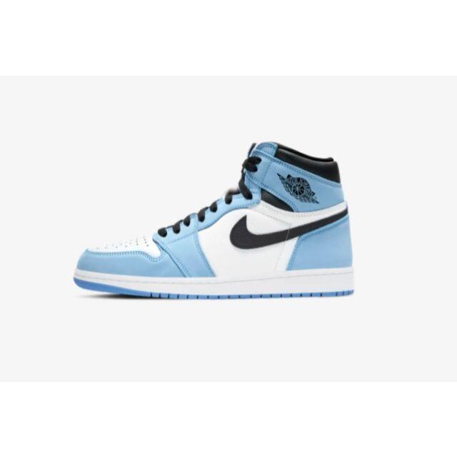 靴/シューズAIR JORDAN 1 HIGH UNIVERSITY BLUE 27cm