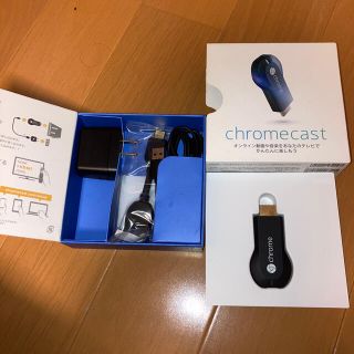 グーグル(Google)のChromecast クロームキャスト 第一世代(映像用ケーブル)