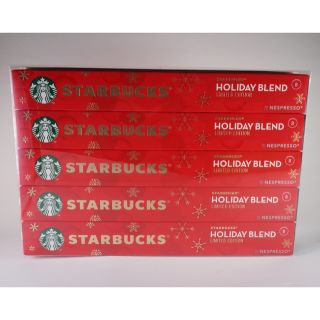 スターバックスコーヒー(Starbucks Coffee)のスターバックス ネスレ ネスプレッソ ホリデーブレンド(コーヒー)