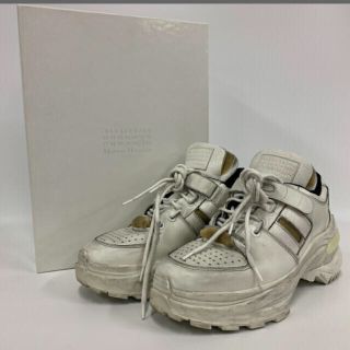 マルタンマルジェラ(Maison Martin Margiela)のMaison Margiela 18AW ダスト加工ダッドスニーカー(スニーカー)