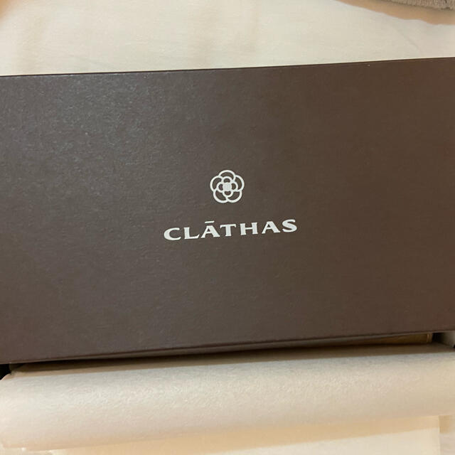 CLATHAS(クレイサス)のクレイサス 長財布 ベティ 184395 レディース L字ファスナーベージュロゼ レディースのファッション小物(財布)の商品写真