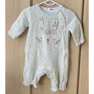 ベベ(BeBe)のBEBE  e-baby  長袖カバーオール(カバーオール)