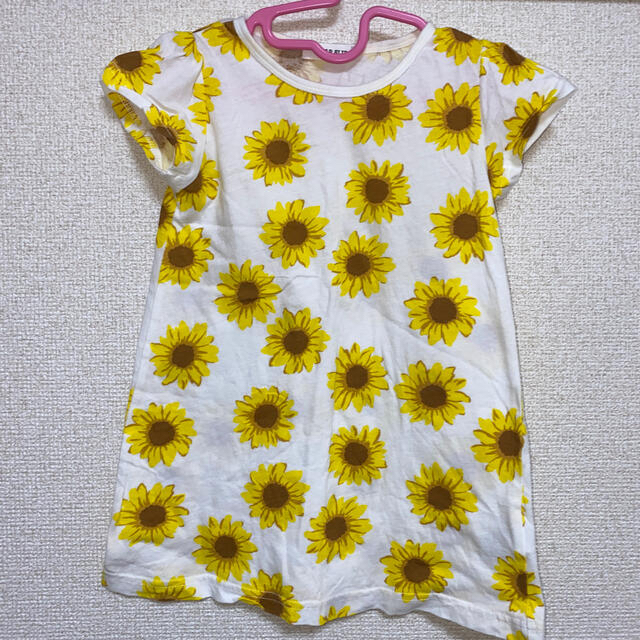 BeBe(ベベ)のSLAP SLIP Tシャツ　チュニック　100 キッズ/ベビー/マタニティのキッズ服女の子用(90cm~)(Tシャツ/カットソー)の商品写真