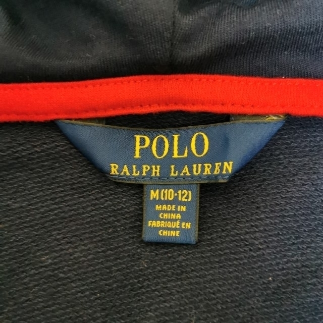 POLO RALPH LAUREN(ポロラルフローレン)のビッグポニー ジップアップパーカー/ボーイズM キッズ/ベビー/マタニティのキッズ服男の子用(90cm~)(ジャケット/上着)の商品写真