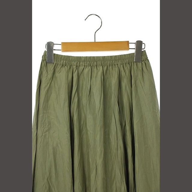 Ungrid(アングリッド)のアングリッド UNGRID 20SS ギャザー フレア ロングスカート F スモ レディースのスカート(ロングスカート)の商品写真