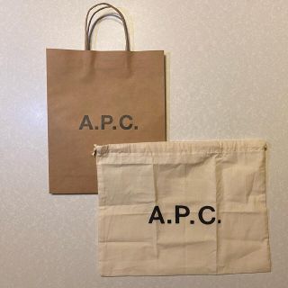 アーペーセー(A.P.C)の値下げ！A.P.C 巾着　紙袋　ショッパー(ショップ袋)