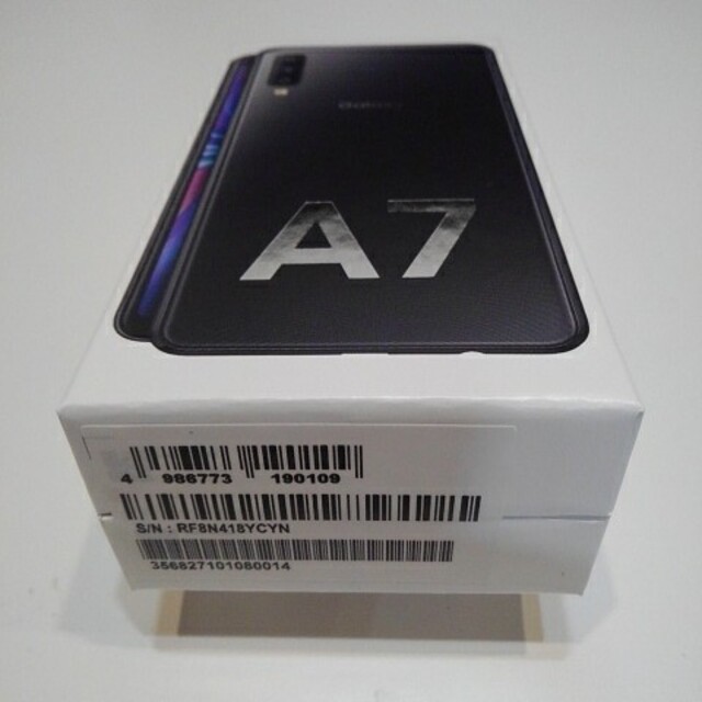 【新品未開封】Galaxy A7 ブラック 64 GB SIMフリー