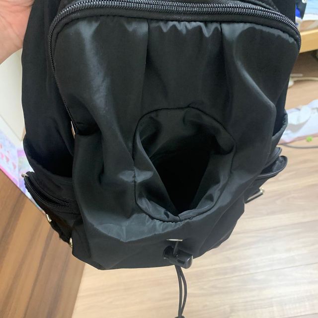 リュック　黒　値下げ レディースのバッグ(リュック/バックパック)の商品写真