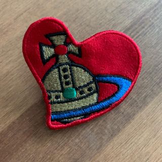 ヴィヴィアンウエストウッド(Vivienne Westwood)のVivienne Westwood  刺繍ワッペンバッチ(ブローチ/コサージュ)