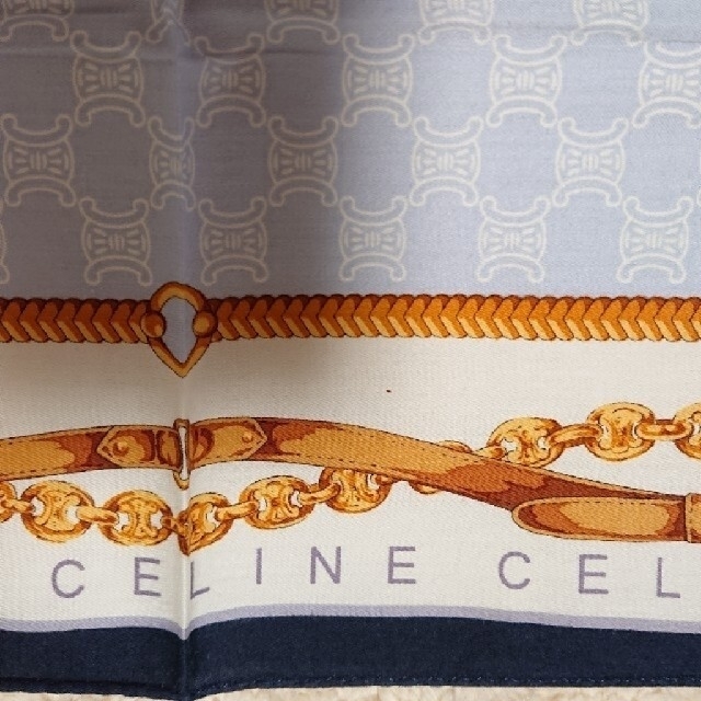 Balenciaga(バレンシアガ)の売約済《未使用》BALENCIAGA スカーフ & CELINE ハンカチ レディースのファッション小物(バンダナ/スカーフ)の商品写真