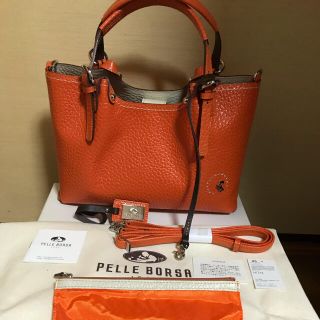 ペレボルサ(PELLE BORSA)のペレボルサ　アンミカコラボ2wayトートバック(トートバッグ)