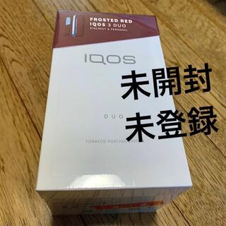 アイコス(IQOS)の【新色】IQOS3 DUO アイコス3 本体 フロステッドレッド(その他)