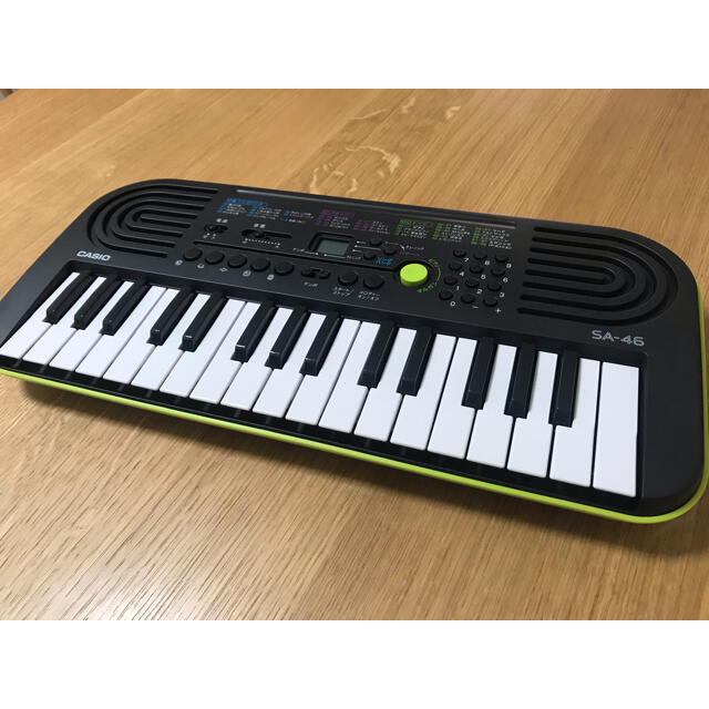 CASIO(カシオ)のCASIO カシオトーンSA-46【ほぼ新品】 楽器の鍵盤楽器(電子ピアノ)の商品写真