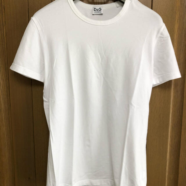 DOLCE&GABBANA(ドルチェアンドガッバーナ)のDOLCE&GABBANA 白Tシャツ メンズのトップス(Tシャツ/カットソー(半袖/袖なし))の商品写真