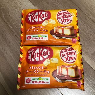 ネスレ(Nestle)のキットカット　ミニ　ストロベリーチーズケーキ2袋(菓子/デザート)