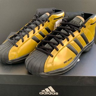 アディダス(adidas)のプロモデル2G ゴールド28cm(スニーカー)