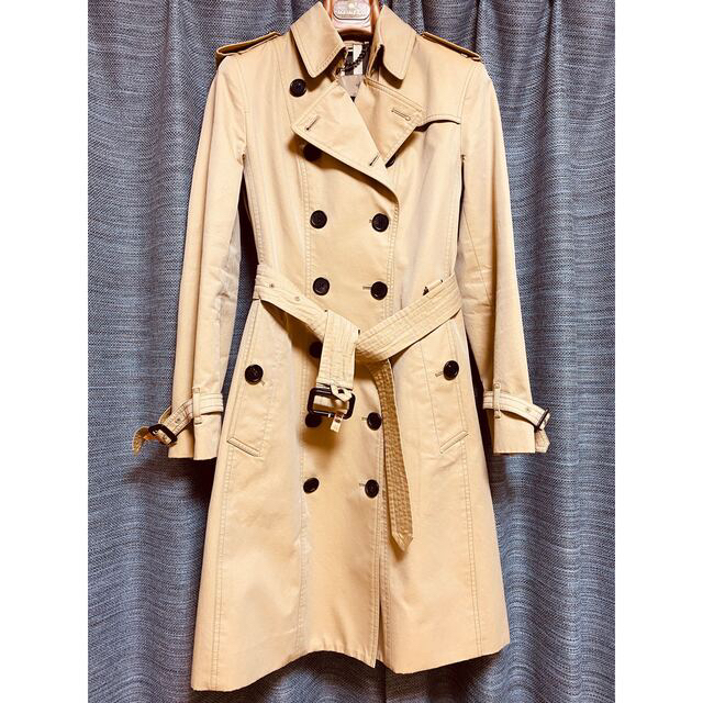 【美品】BURBERRY トレンチコート サンドリンガム 38 17AW