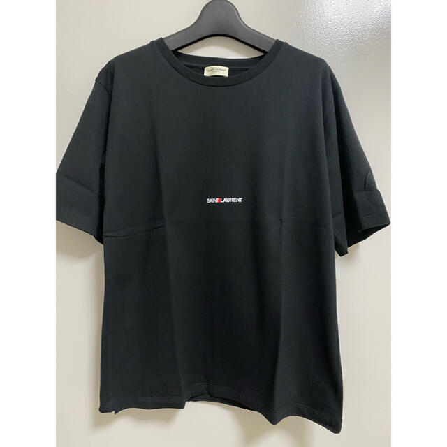 SAINT LAURENT クルーネックロゴTシャツ