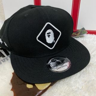 即完 新品 FCRB X BAPE EMBLEM 9FIFTY キャップ帽子