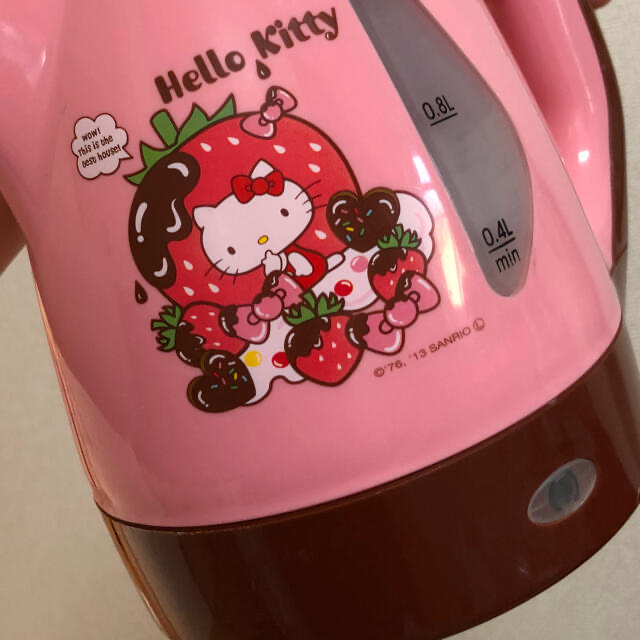 ハローキティ - 湯沸かし器♡電気ケトルキティちゃんの通販 by ハローキティ - 湯沸かし器♡電気ケトルキティちゃんの通販 by