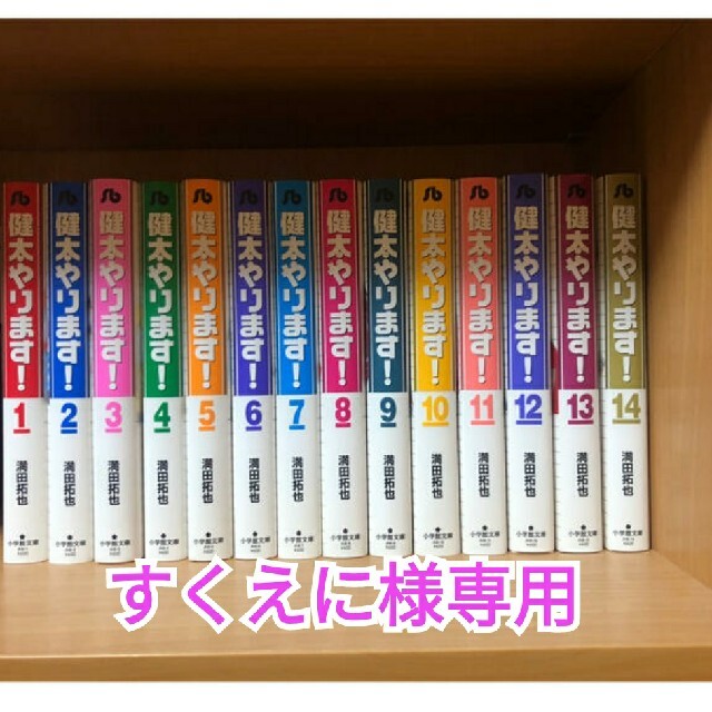 すくえに様専用　　健太やります！　文庫本　全14巻 エンタメ/ホビーの漫画(全巻セット)の商品写真