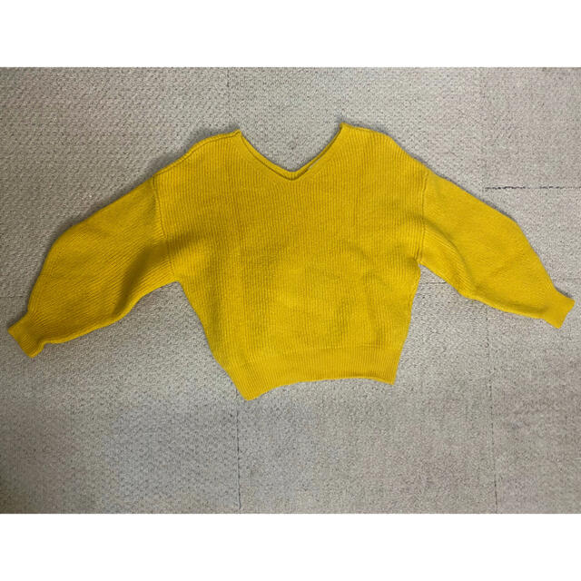 moussy(マウジー)のmoussy マウジー MERINO WOOL KNIT TOP ウール ニット レディースのトップス(ニット/セーター)の商品写真