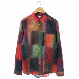 ポールスミス(Paul Smith)のポールスミス PAUL SMITH シャツ 長袖 コットン混 L マルチカラー(その他)