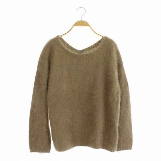 プラージュ(Plage)のプラージュ Plage 18AW Fur Vネック プルオーバー ニット セータ(ニット/セーター)