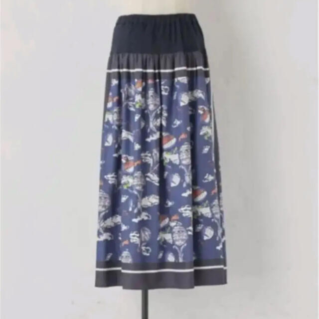 BEARDSLEY(ビアズリー)のBEARDSLEY ビアズリー　気球プリントスカート　公式完売新作新品未使用 レディースのスカート(ロングスカート)の商品写真
