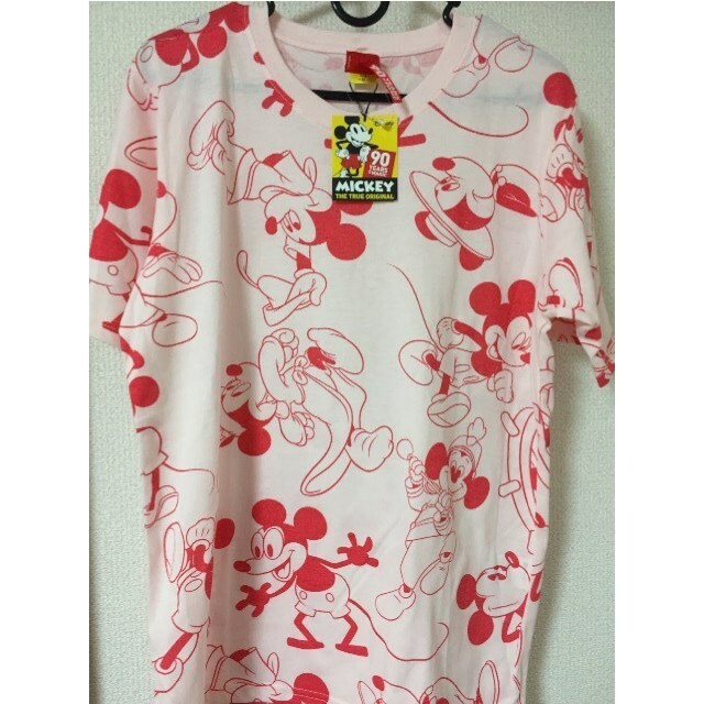 Disney 新品 赤 M ミッキー 歴代ミッキー Tシャツ メンズ クラシックミッキーの通販 By Shopping Shop ディズニーならラクマ