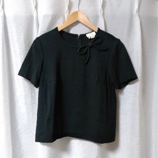 ケイトスペードニューヨーク(kate spade new york)のkate spade new york リボン付き半袖シャツ(Tシャツ(半袖/袖なし))