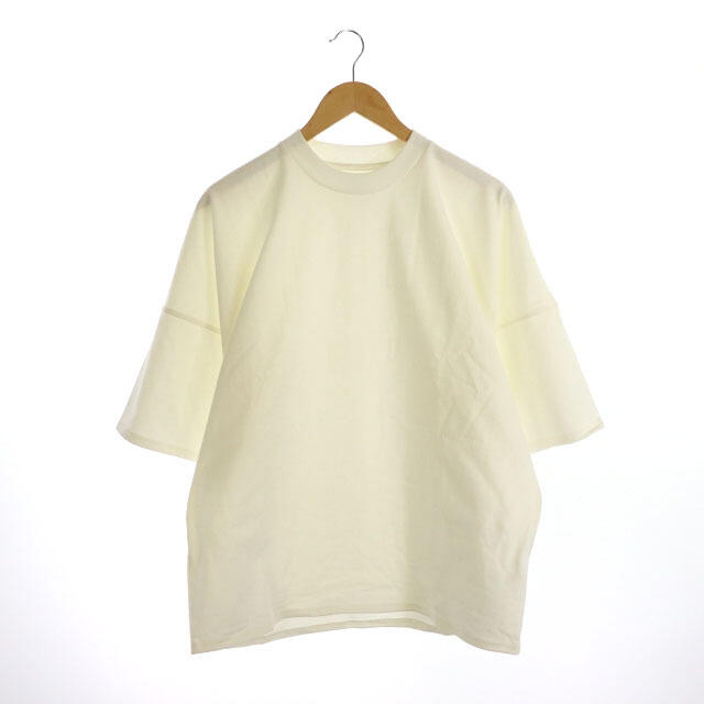 オティ otii オリジナルワイドTシャツ 五分袖 オフホワイト /RM ■OS