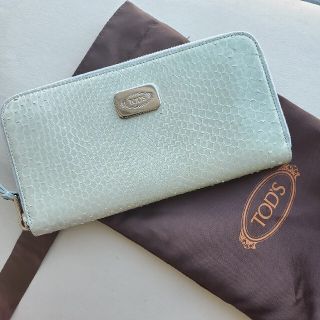 トッズ(TOD'S)のTOD'S　トッズ　パイソン　ヘビ皮　長財布(財布)