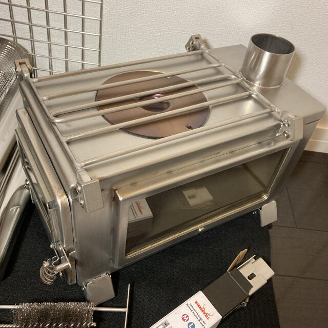 【日本正規品】薪ストーブ セット ウィンナーウェル ノマドビュー Mサイズ