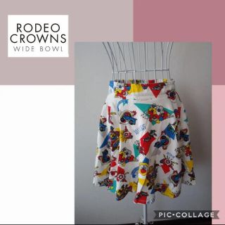 ロデオクラウンズワイドボウル(RODEO CROWNS WIDE BOWL)の【新品未使用】ロデオクラウンズワイドボウル(ひざ丈スカート)