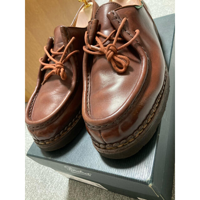 クリーニング済】美品 パラブーツ ミカエル 42 MARRON