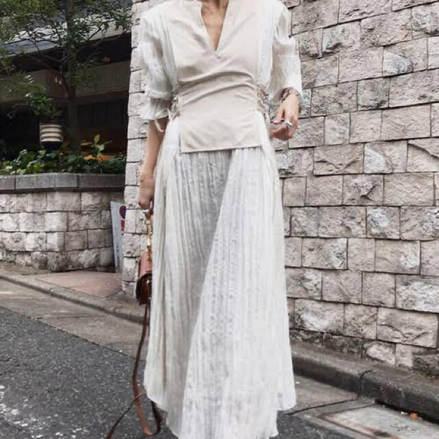 期間限定でセール価格 Ameri VINTAGE WASHI LAYERED DRESS 新品 | mti